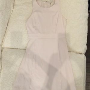 J crew light blush dress
